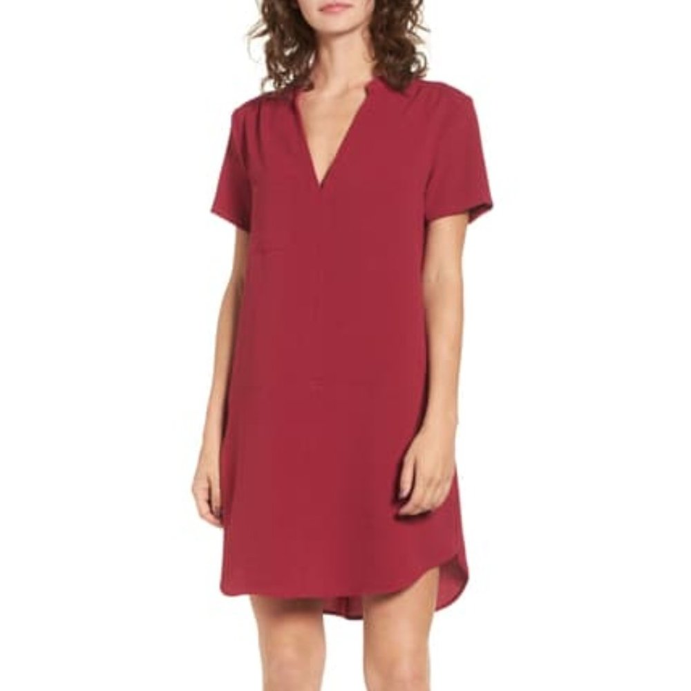 Lush Hailey Crepe Dress